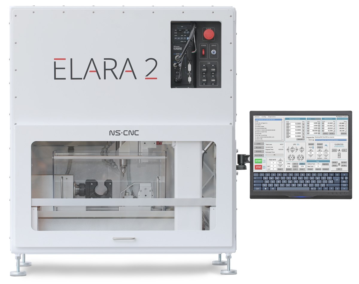 Elara 2 - 3 & 4-Axis Heavy-Duty CNC Mill