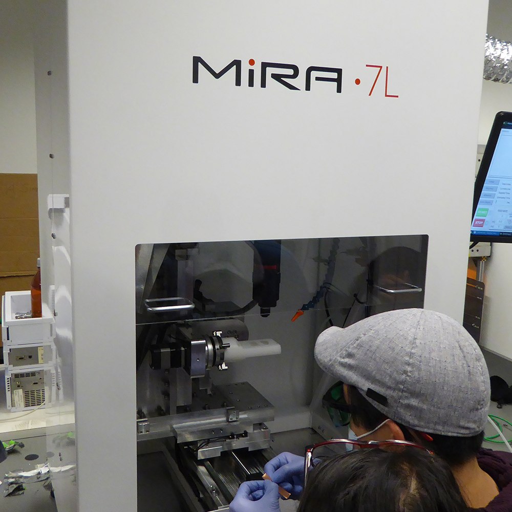 5-Axis Laser Mill - Mira 7L, a custom NS CNC build